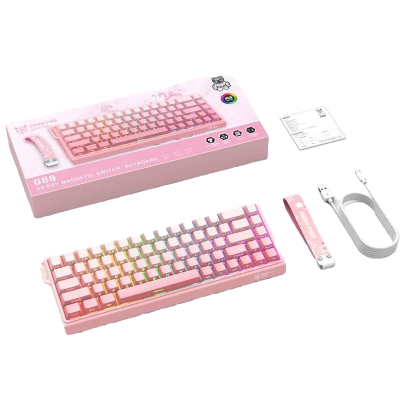 نمای با جعبه ONIKUMA-G69-Mechanical-RGB-Wired-Gaming-Keyboard-11