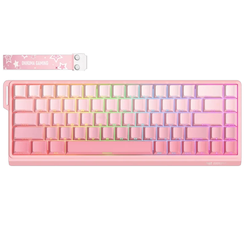نمای روبرو ONIKUMA-G69-Mechanical-RGB-Wired-Gaming-Keyboard-9