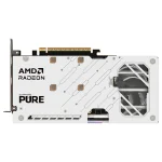نمای پشت کارت گرافیک سافایر Pure RX 9060 XT OC 16GB