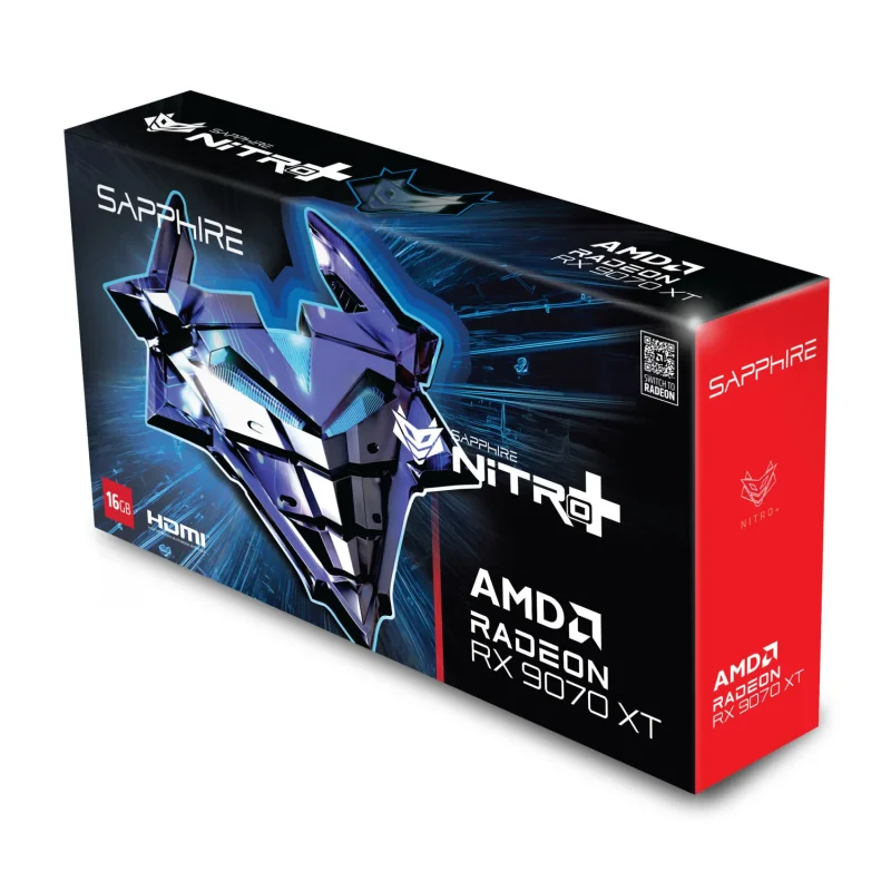 کارت گرافیک سافایر NITRO Plus RX 9070 XT OC 16GB