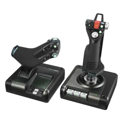 جوی استیک کنترل پرواز Logitech Saitek X52 Pro