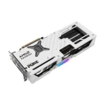 نمای پشت کارت گرافیک سافایر PURE AMD Radeon RX 9070 XT OC 16GB GPU