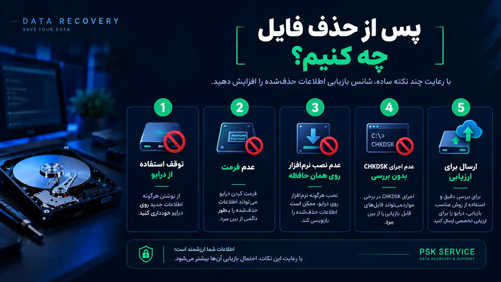 بازیابی اطلاعات در رشت