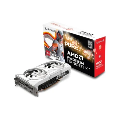 کارت گرافیک سافایر Pure RX 9060 XT OC 16GB