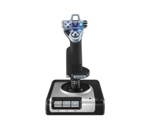 سیستم کنترل پرواز Logitech G Saitek X52 HOTAS 1 سیستم کنترل پرواز Logitech G Saitek X52 HOTAS نمای روبرو