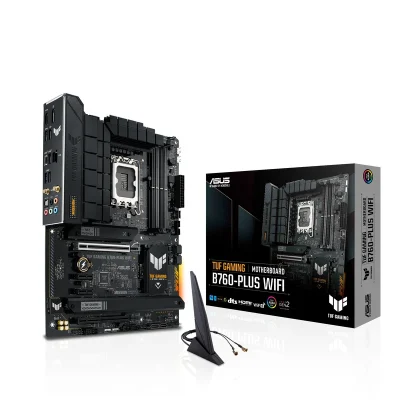 مادربرد ایسوس TUF GAMING B760-PLUS WIFI DDR5 با جعبه