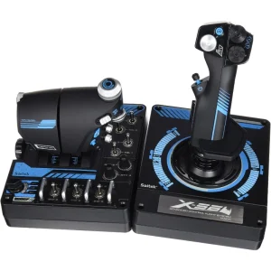 جوی استیک کنترل پرواز لاجیتک X56 PRO RHINO HOTAS