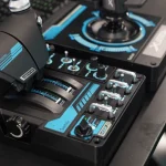 جوی استیک کنترل پرواز لاجیتک X56 PRO RHINO HOTASنمای نزدیک