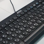 کیبورد ام اس آی مدل MSI KU 1019 نمای نزدیک