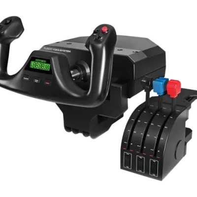 فرمان شبیه‌ساز پرواز لاجیتک Logitech Saitek Pro Flight Yoke System